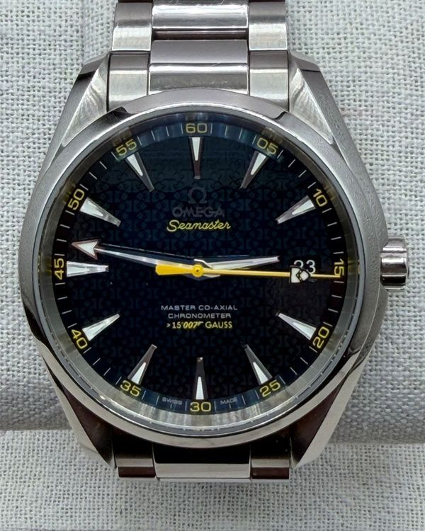 Omega Seamaster Aqua Terra 150M "James Bond Spectre" L.E. 41.5MM Blue Dial Steel Bracelet (231.10.42.21.03.004)