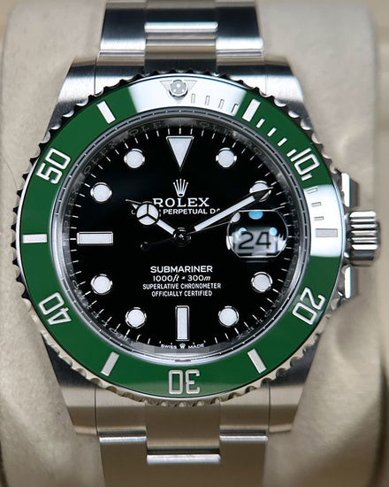 No Reserve - 2026 Rolex Submariner Date "Starbucks" 41MM Black Dial Oyster Bracelet (126610LV)