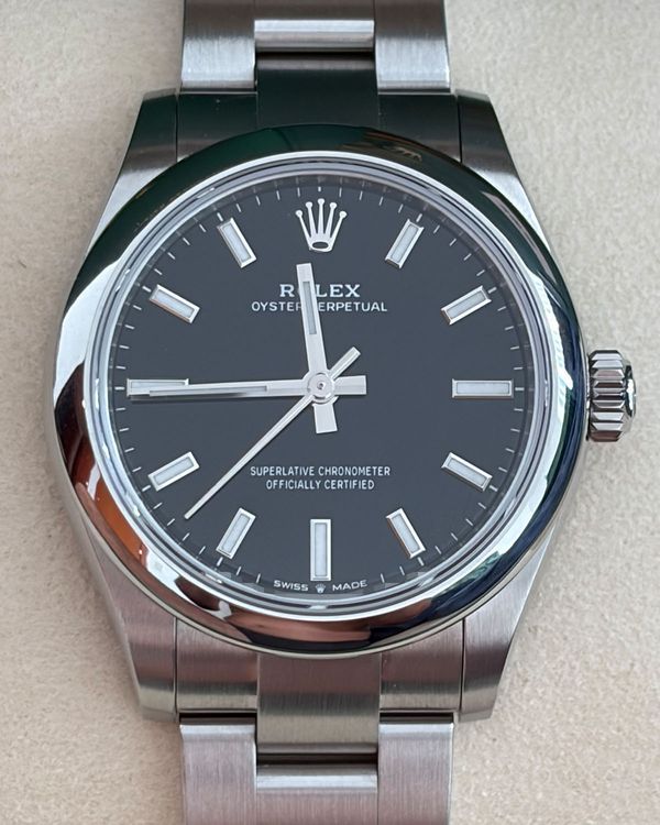 2026 Rolex Oyster Perpetual 31MM Black Dial Oyster Bracelet (277200)