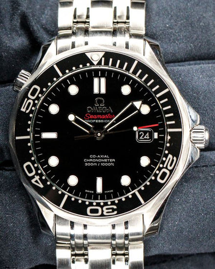 No Reserve - 2025 Omega Seamaster Diver 300M 41MM Black Dial Steel Bracelet (212.30.41.20.01.003)