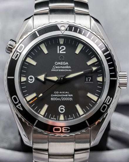 Omega Seamaster Planet Ocean 600M 45.5MM Black Dial Steel Bracelet (2200.50.00)