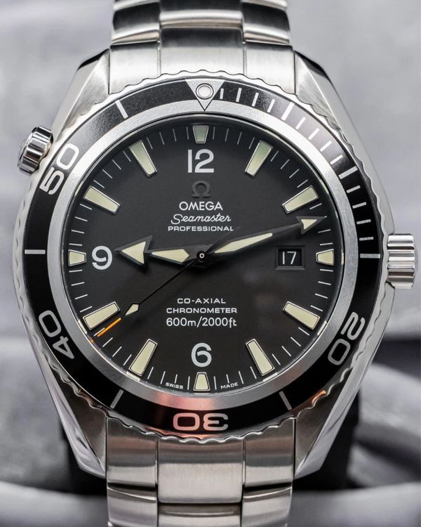 Omega Seamaster Planet Ocean 600M 45.5MM Black Dial Steel Bracelet (2200.50.00)