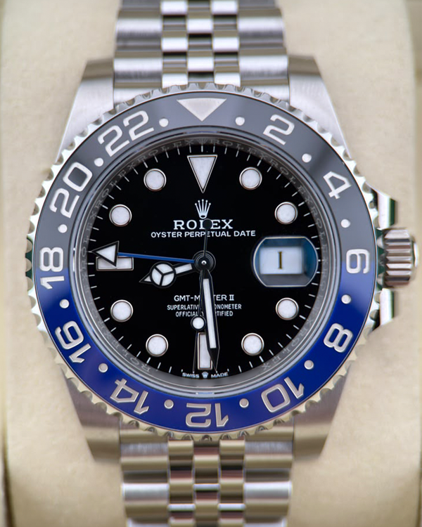 2026 Rolex GMT-Master II "Batgirl" 40MM Black Dial Jubilee Bracelet (126710BLNR)