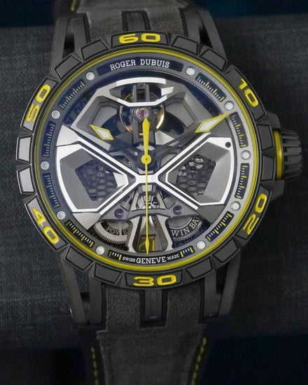 2020 Roger Dubuis Excalibur "Huracán" L.E. 45MM Skeleton Dial Rubber Strap (RDDBEX0792)