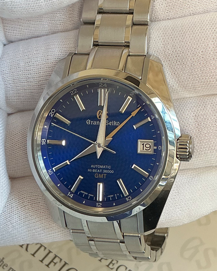 2024 Grand Seiko Heritage Collection "Peacock" L.E. 40MM Blue Dial Steel Bracelet (SBGJ261)