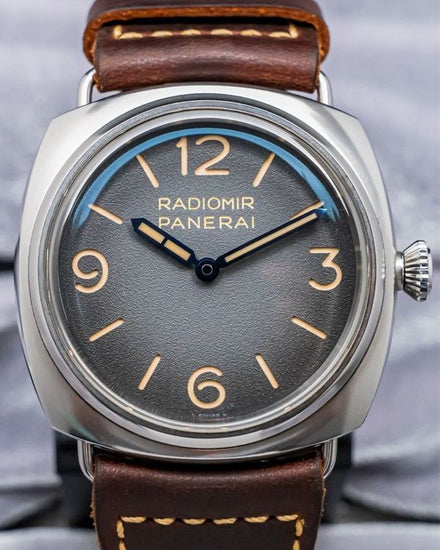 2023 Panerai Radiomir Tre Giorni 45MM Black "Degradé" Dial Leather Strap (PAM01334)