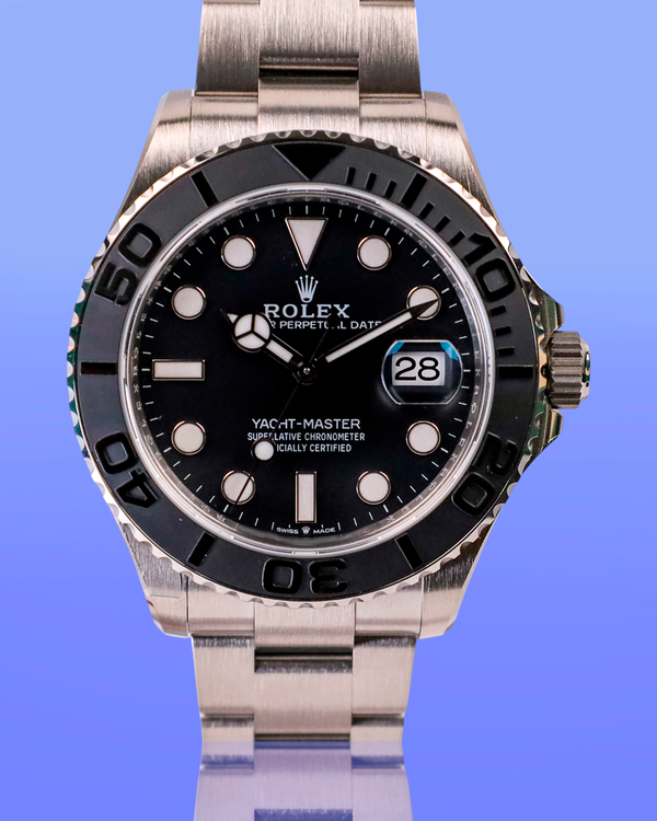 2026 Rolex Yacht-Master 42MM Black Dial Titanium Oyster Bracelet (226627)
