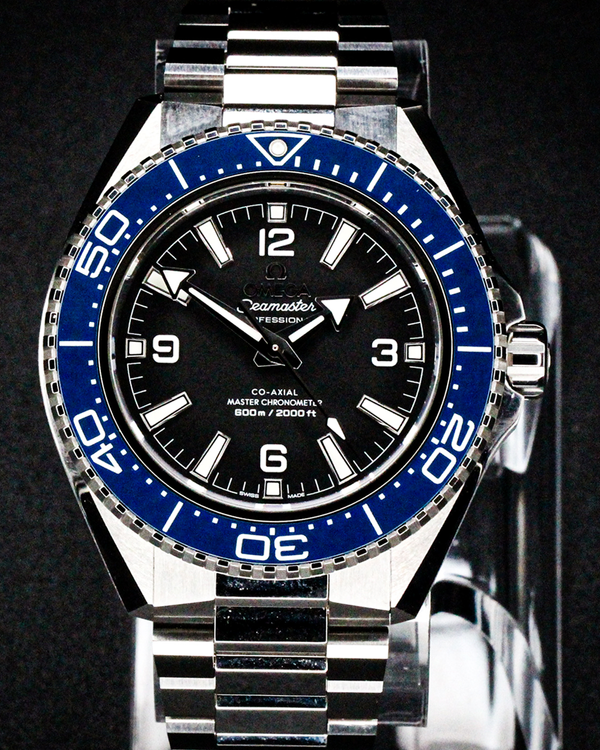 No Reserve - 2025 Omega Seamaster Planet Ocean 600M 42MM Black Dial Steel Bracelet (217.32.42.21.01.002)
