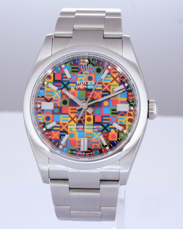 2026 Rolex Oyster Perpetual 36MM Multicolor "Jubilee" Dial Oyster Bracelet (126000)