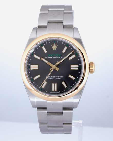 2026 Rolex Oyster Perpetual "100 Years" 41MM Black Dial Oyster Bracelet (134303)