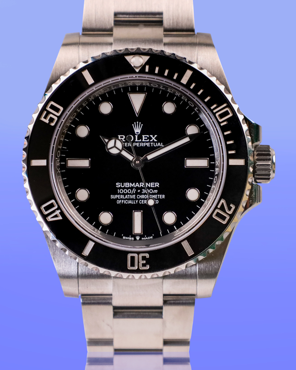 2026 Rolex Submariner No-Date 41MM Black Dial Oyster Bracelet (124060)