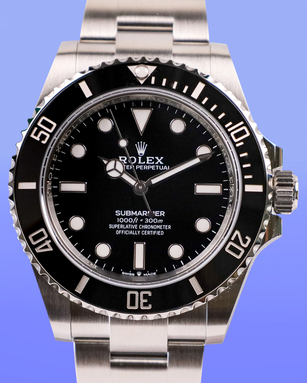 2026 Rolex Submariner No-Date 41MM Black Dial Oyster Bracelet (124060)