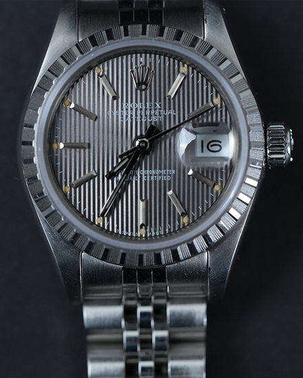 No Reserve - Rolex Lady-Datejust 26MM Silver Dial Jubilee Bracelet (69173)