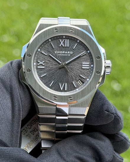 2025 Chopard Alpine Eagle 41MM Grey Dial Steel Bracelet (298600-3002)