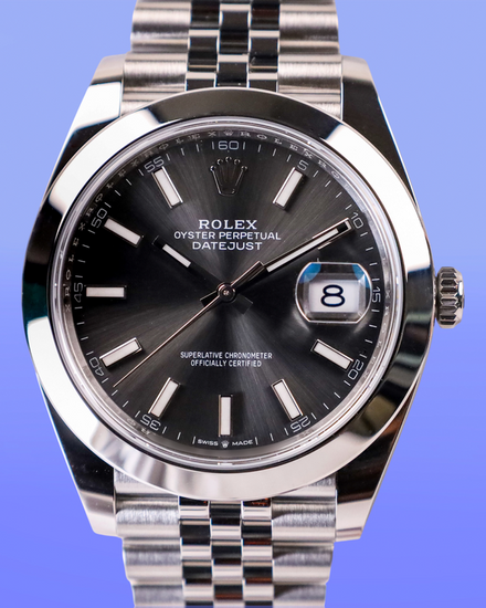 2026 Rolex Datejust 41MM Slate Dial Jubilee Bracelet (126300)