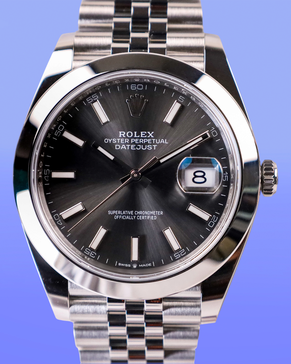 2026 Rolex Datejust 41MM Slate Dial Jubilee Bracelet (126300)