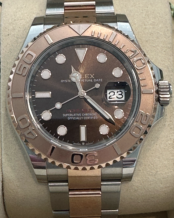 2025 Rolex Yacht-Master 40MM Chocolate Dial Two-Tone Oyster Bracelet (126621)
