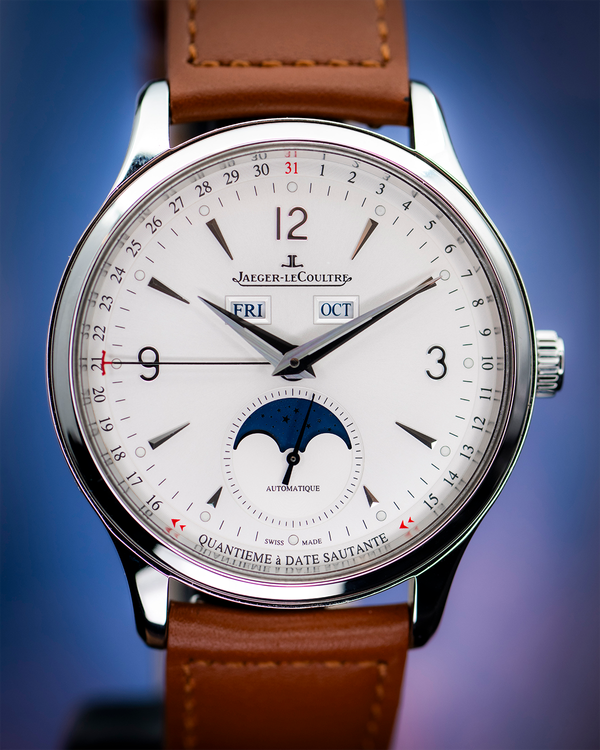 2021 Jaeger-LeCoultre Master Calendar 40MM Silver Dial Leather Strap (Q4148420)