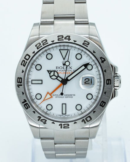 Rolex Explorer II "Polar" 42MM White Dial Oyster Bracelet (216570)