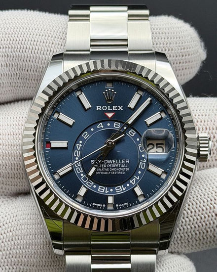 2026 Rolex Sky-Dweller 42MM Blue Dial Oyster Bracelet (336934)