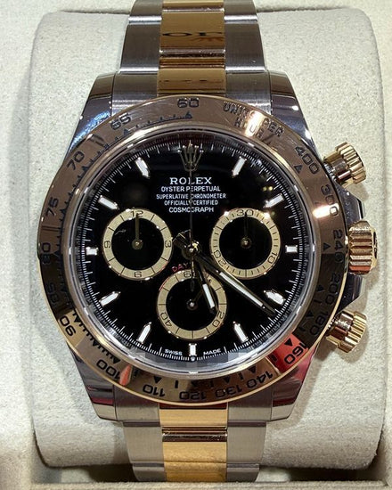 2026 Rolex Cosmograph Daytona 40MM Black Dial Two-Tone Oyster Bracelet (126503)