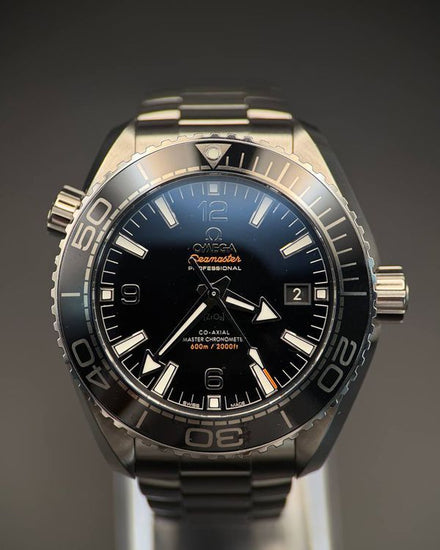 2022 Omega Seamaster Planet Ocean 600M 43.5MM Black Dial Steel Bracelet (215.30.44.21.01.001)