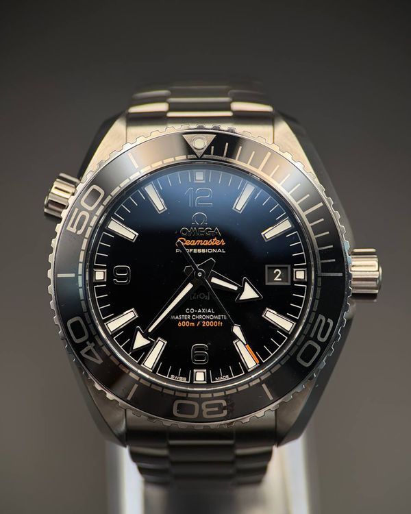 2022 Omega Seamaster Planet Ocean 600M 43.5MM Black Dial Steel Bracelet (215.30.44.21.01.001)