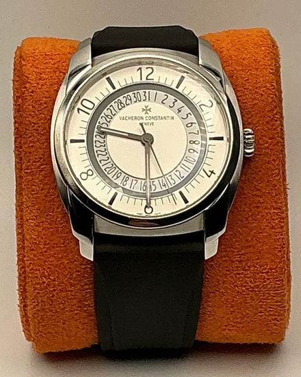 2018 Vacheron Constantin Quai De I'lle 41MM Silver Dial Rubber Strap (4500S/000A-B195)