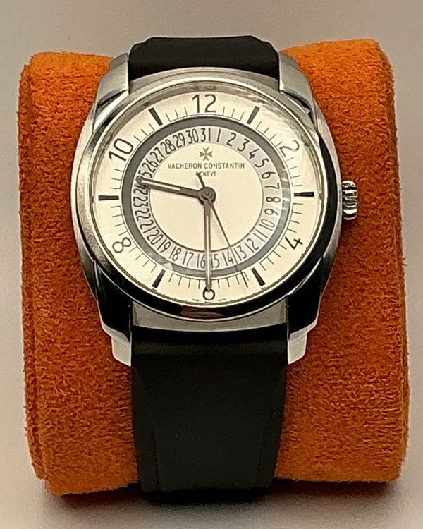 2018 Vacheron Constantin Quai De I'lle 41MM Silver Dial Rubber Strap (4500S/000A-B195)