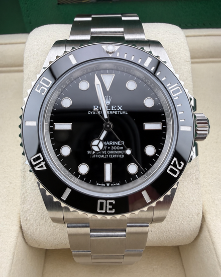 2026 Rolex Submariner No-Date 41MM Black Dial Oyster Bracelet (124060)