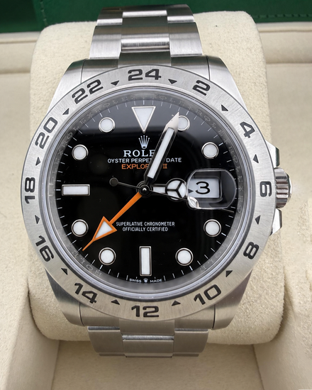 2026 Rolex Explorer II 42MM Black Dial Oyster Bracelet (226570)