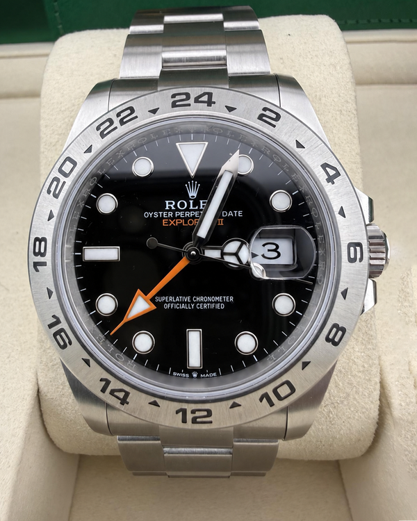 2026 Rolex Explorer II 42MM Black Dial Oyster Bracelet (226570)