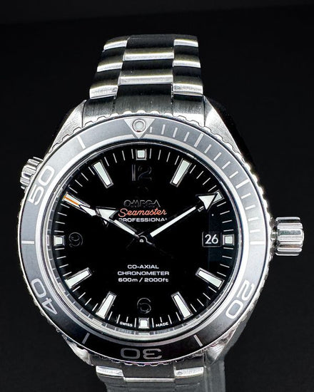 2021 Omega Seamaster Planet Ocean 600M 42MM Black Dial Steel Bracelet (232.30.42.21.01.001)