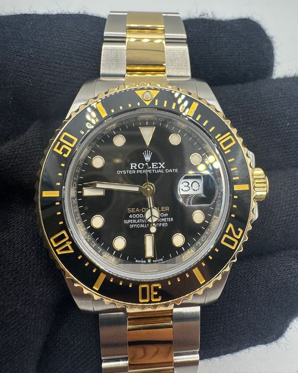 2019 Rolex Sea-Dweller 43MM Black Dial Two-Tone Oyster Bracelet (126603)