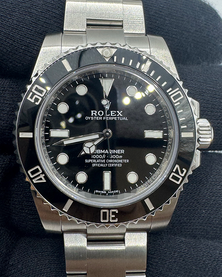 2019 Rolex Submariner No-Date 40MM Black Dial Oyster Bracelet (114060)