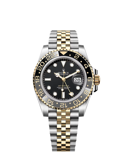 2026 Rolex GMT-Master II "Bumblebee" 40MM Black Dial Two-Tone Jubilee Bracelet (126713GRNR)
