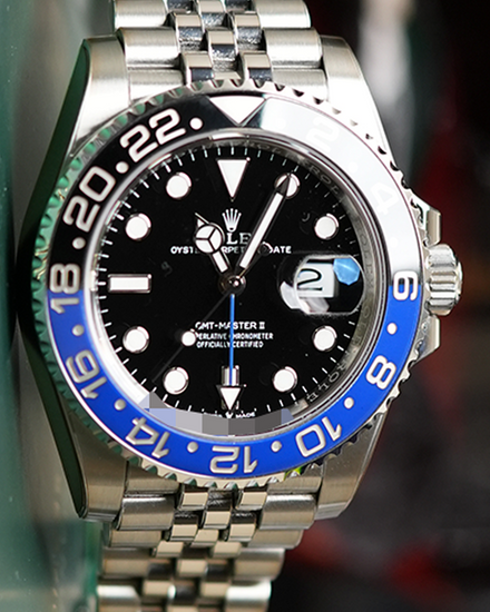 2025 Rolex GMT-Master II "Batgirl" 40MM Black Dial Jubilee Bracelet (126710BLNR)