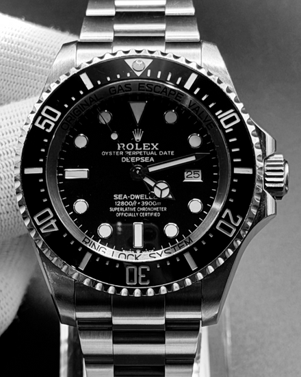 2019 Rolex Sea-Dweller Deepsea 44MM Black Dial Oyster Bracelet (126660)