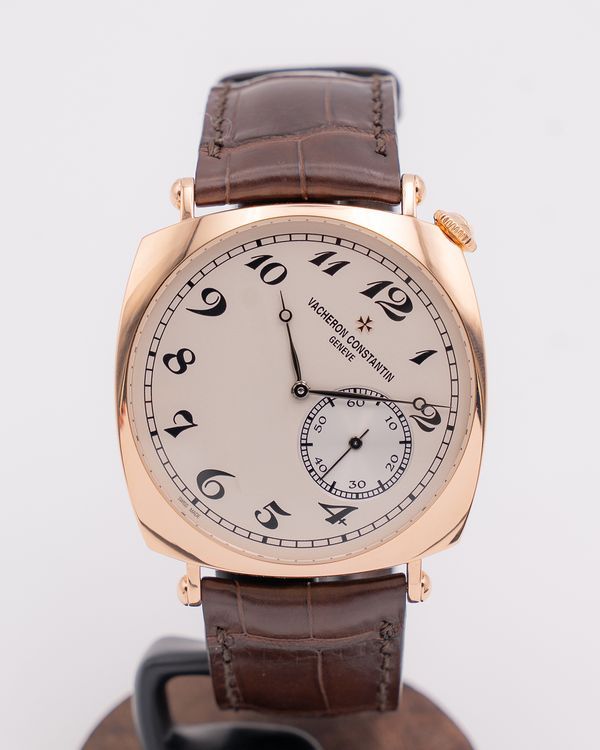 2017 Vacheron Constantin Historiques American 1921 40MM Silver Dial Leather Strap (82035/000R-9359)
