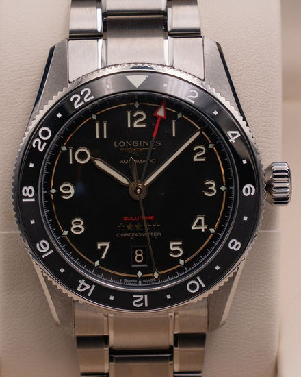 2025 Longines Spirit Zulu Time 39MM Anthracite Dial Titanium Bracelet (L3.802.1.53.6)