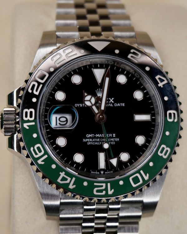 2026 Rolex GMT-Master II “Sprite” 40MM Black Dial Jubilee Bracelet (126720VTNR)