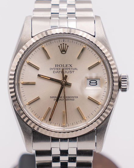 Rolex Datejust 36MM Silver Dial Jubilee Bracelet (16014)