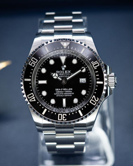 2022 Rolex Sea-Dweller Deepsea 44MM Black Dial Oyster Bracelet (126660)