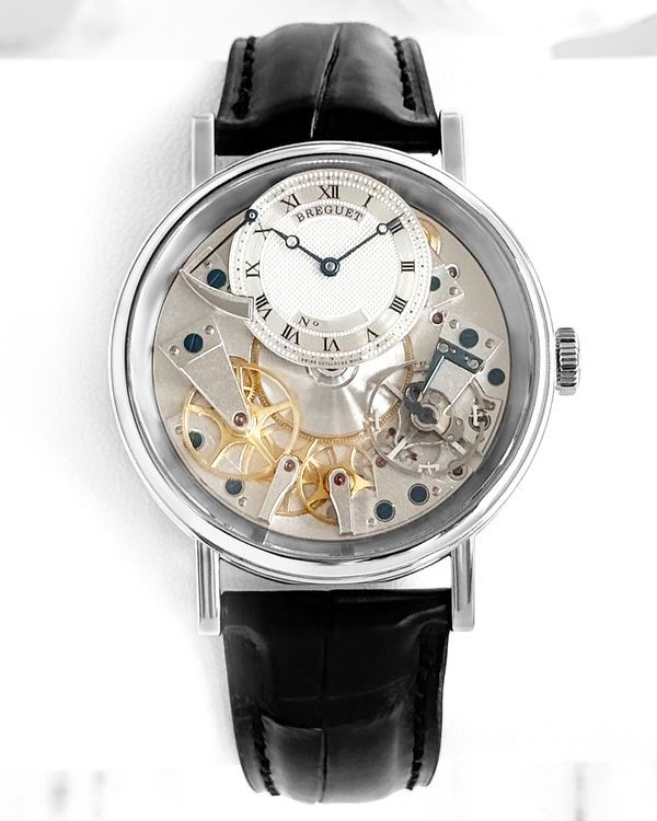 2023 Breguet Tradition 40MM Skeleton Dial Leather Strap (7057BB/11/9W6)