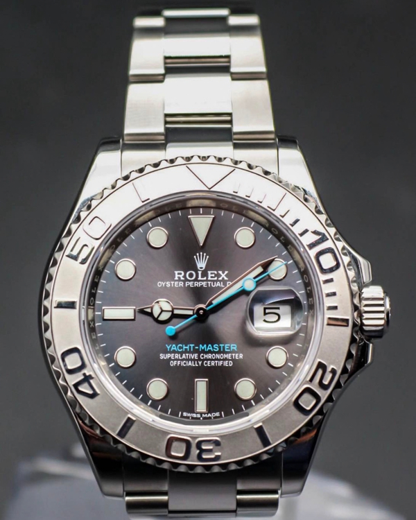 2019 Rolex Yacht-Master 40MM Rhodium Dial Oyster Bracelet (116622)