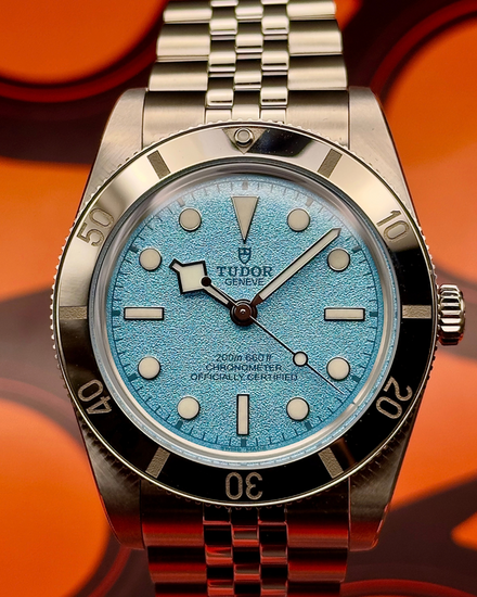 2026 Tudor Black Bay '54 "Lagoon Blue" 37MM Blue Dial Steel Bracelet (79000)