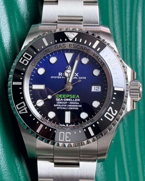 2024 Rolex Sea-Dweller Deepsea "James Cameron" 44MM Blue Dial Oyster Bracelet (136660)