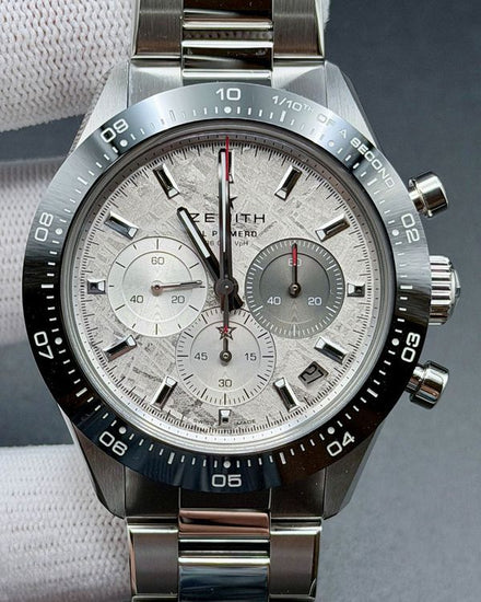 2024 Zenith Chronomaster Sport 41MM Meteorite Dial Steel Bracelet (03.3120.3600/76.M3100)