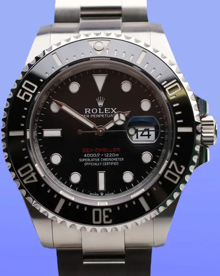 2023 Rolex Sea-Dweller "Red Letters 50th Anniversary" 43MM Black Dial Oyster Bracelet (126600)