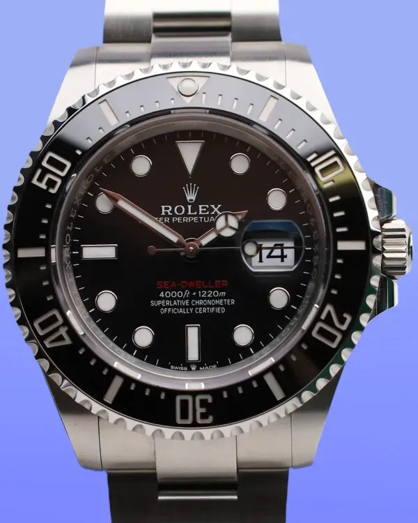 2023 Rolex Sea-Dweller "Red Letters 50th Anniversary" 43MM Black Dial Oyster Bracelet (126600)